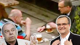 Šéf odborů Zavadil dokázal, že s Kalouskem rád zajde na pivo