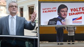 Miroslav Kalousek si prý z kampaně Zemanovců nic nedělá. Ti však tvrdí, že ho zastavili