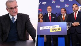 Exministr financí Miroslav Kalousek kritizuje tvorbu kandidátky SPOLU do eurovoleb.