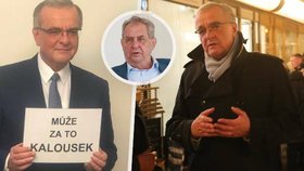 Miroslav Kalousek slaví 63. narozeniny, vzkaz mu adresoval i Miloš Zeman