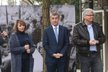 Primátorka Adriana Krnáčová (ANO), ministr financí Andrej Babiš (ANO) a ministr zdravotnictví Miroslav Ludvík (ČSSD)