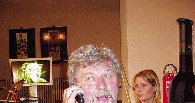 Miroslav Ondříček v době, kdy byl ještě zdravý