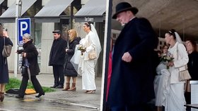 Exkluzivní fotky Blesku: Utajená svatba exguvernéra Singera! Hostina byla během obědové pauzy. 