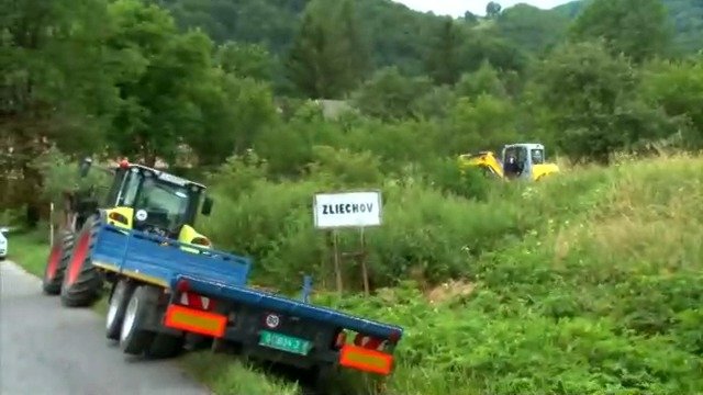 Pátrání po ostatcích obětí vraha ve slovenské obci zliechov.