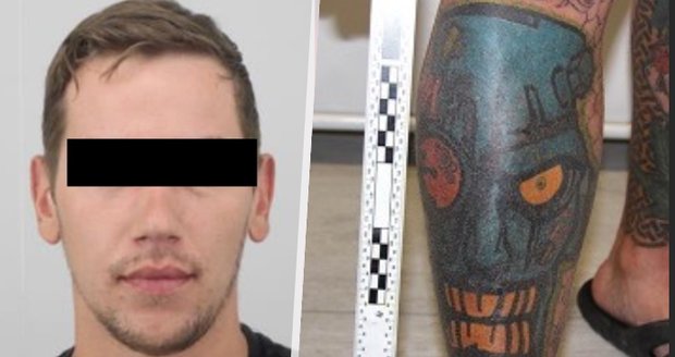 Středočeši hledali uprchlého potetovaného vězně: Sebral ho joggující policista v Pardubicích