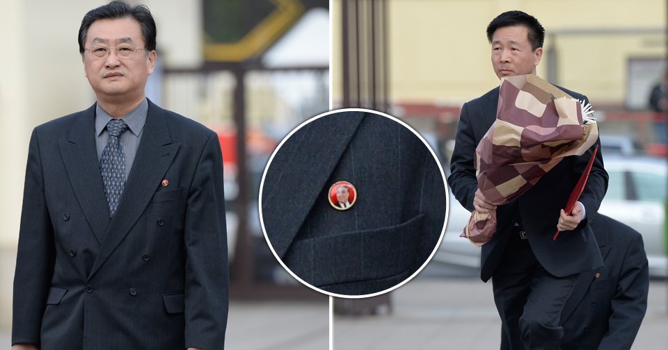 Odznáček s Kim Ir-senem: Na pohřbu Miroslava Štěpána nechyběly ani zahraniční hosté. Třeba ze Severní Koreje