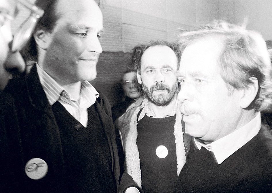 Havel s Michaelem Kocábem