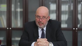 Ministr zemědělství Miroslav Toman (ČSSD) při rozhovoru pro Blesk