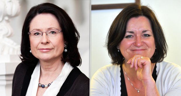 Zatímco Miroslava Němcová (vlevo, ODS) míří do čela vlády, Helena Langšádlová (TOP 09) by se mohla stát šéfkou Sněmovny
