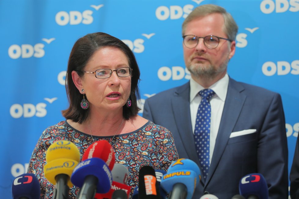 Poslankyně ODS Miroslava Němcová