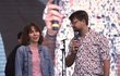Míša Dolinová na Mezinárodním dnu rodiny v pražské Grébovce. Míša Dolinová na Mezinárodním dnu rodiny v pražské Grébovce.