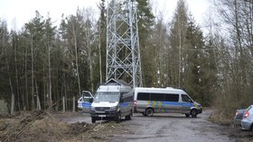 Míšu hledali kriminalisté i v troskách bývalé raketové základny.