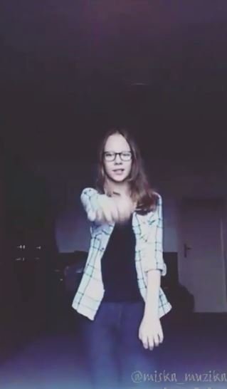 Míša Muzikářová točila videa na sociální sítě.