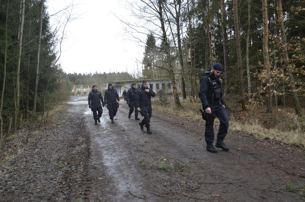 Policisté po oblevě prohledávají lesy na Kralovicku. Hledají pohřešovanou Míšu Muzikářovou