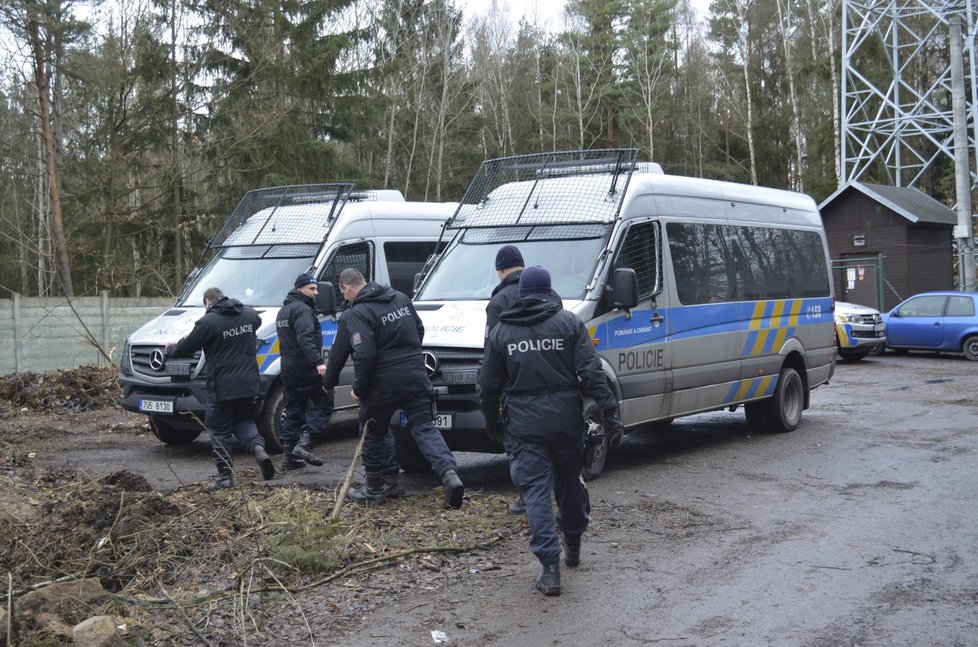 Policisté po oblevě prohledávají lesy na Kralovicku. Hledají pohřešovanou Míšu Muzikářovou.