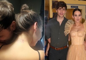Míša Tomešová dostala od manžela k Valentýnu tetování.