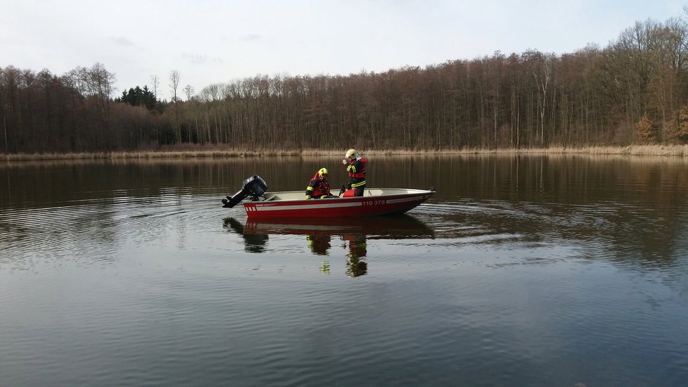 Míšu u bunkrů na Plzeňsku hledají potápěči