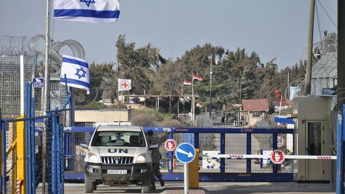 ilustrační foto, Mise OSN na Golanských výšinách střeží i hraniční přechody mezi Izraelem a Sýrií