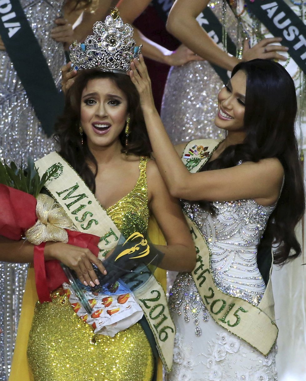 Miss Earth se stala dívka z Ekvádoru, Katherine Espín.