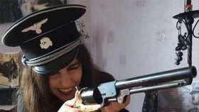 Soutěž Miss Hitler se nekonala poprvé. Na snímku účastnice obdobné soutěže z roku 2017.
