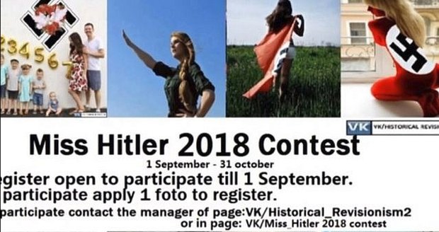 Dívky se utkaly v soutěži nacistické krásy. Miss Hitler ale zarazili Židé