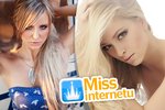 Blondýnek je v soutěži Miss internetu dvakrát méně, než brunetek