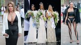 Miss Slovensko ovládla přirozená krása, ale i bizár! Rozstřihané legíny za 12 tisíc a praskající dekolt