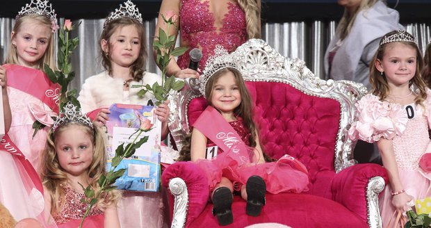 Finalistky soutěže Miss Princess byly opravdu kouzelné.
