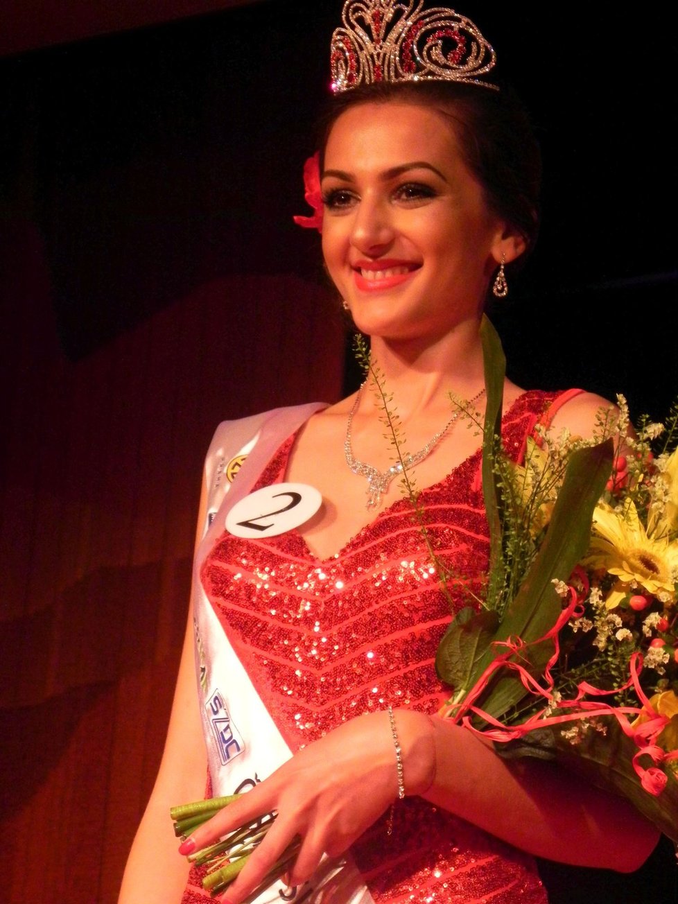 Ingrid Olachová z Brekova, druhá vicemiss Miss Roma 2017