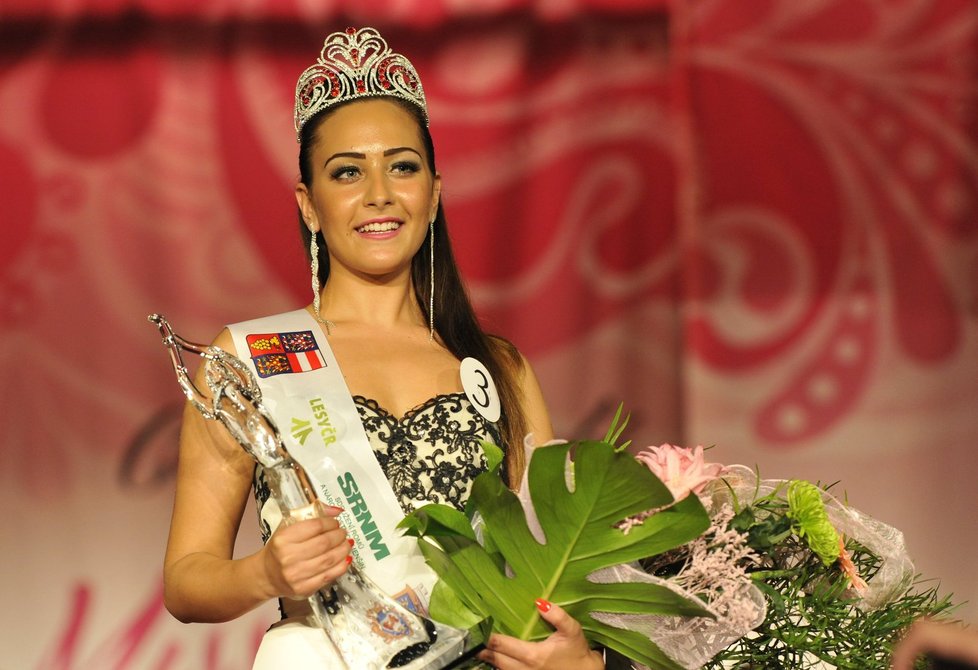 Miss Roma 2015: Vítězka Blanka Bertoková z Bratislavy.