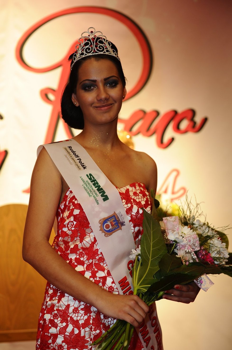 Vítězka Miss Roma 2014 Adriana pochází ze slovenské obce Gbely