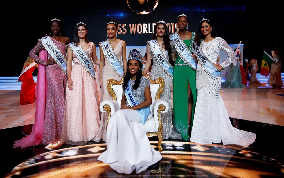 Vítězka Miss World - Jamajčanka Toni-Ann Singht (14.12.2019)
