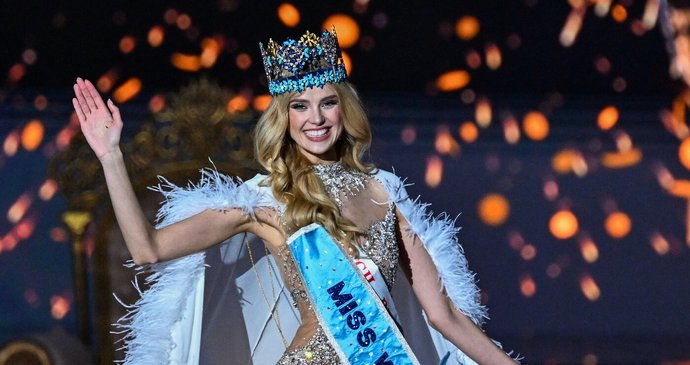 Miss World se stala Češka! Krystyna Pyszková porazila účastnice ze 111 zemí