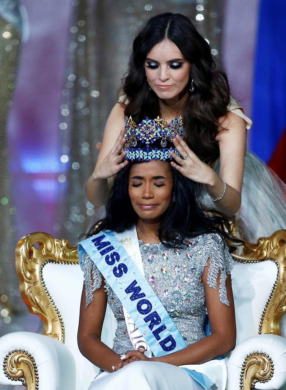 Vítězka Miss World Toni-Ann Singh z Jamajky (14. 12. 2019)