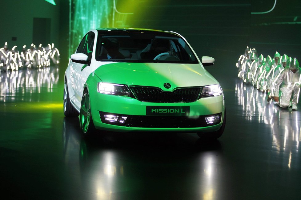 Škoda Auto představila 13. září na autosalonu ve Frankfurtu nad Mohanem koncept liftbacku s názvem MissionL.