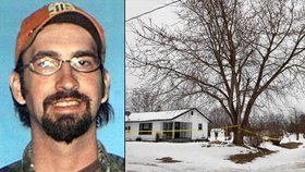 Samotářský Joseph Aldridge (36) zabil sedm lidí na čtyřech různých místech v americkém městečku Tyrone.