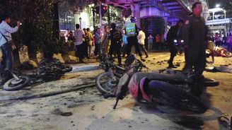 Thajsko dopadlo útočníka z Bangkoku, měl materiál na další bomby