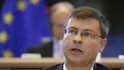 Místopředseda Evropské komise pro euro Valdis Dombrovskis