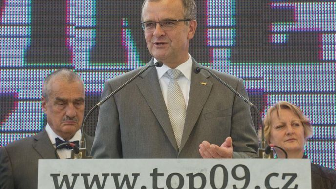 Místopředseda TOP 09 Miroslav Kalousek