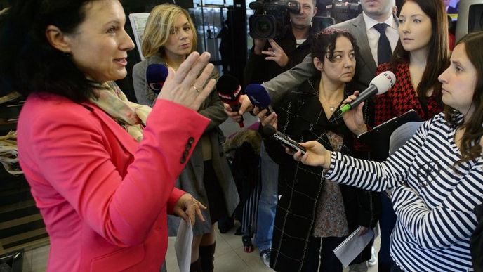 Místopředsedkyně hnutí ANO Věra Jourová Místopředsedkyně hnutí ANO Věra Jourová