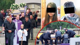 Na sobotní pohřeb místostarosty a jeho manželky, kterou zastřelil samopalem, jejich děti nedorazily. A není divu