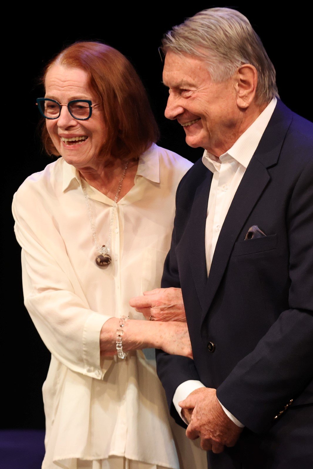 Iva Janžurová a Josef Dvořák získali cenu za celoživotní přínos showbyznysu