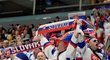 Radost slovenských fanoušků, jejich tým po dvou třetinách držel s favoritem ze Švýcarska krok