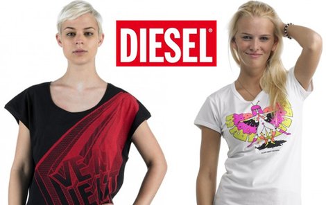 Trička DIESEL teď pořídíte za bezkonkurenční ceny!