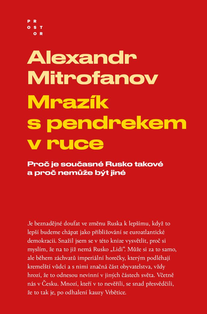 Obálka nové knihy Alexandra Mitrofanova