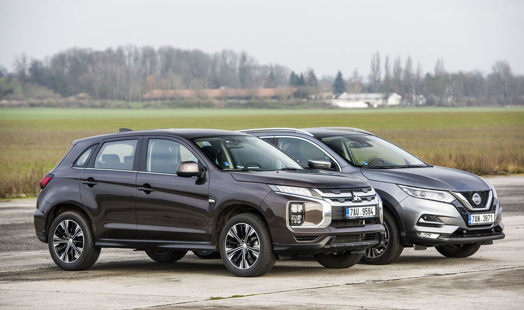 Mitsubishi ASX 2.0 Mivec vs. Nissan Qashqai 1.3 DIG-T