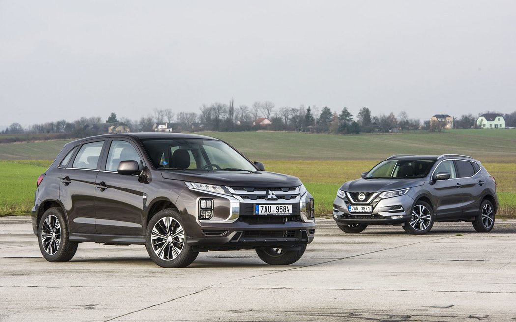 Mitsubishi ASX 2.0 Mivec vs. Nissan Qashqai 1.3 DIG-T