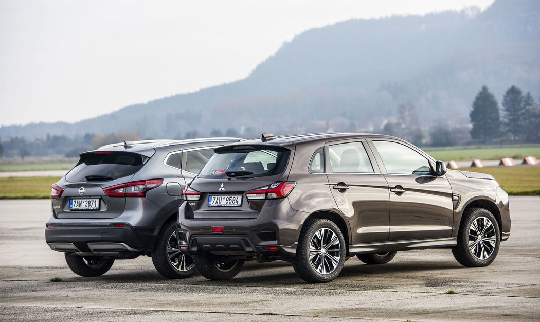 Mitsubishi ASX 2.0 Mivec vs. Nissan Qashqai 1.3 DIG-T