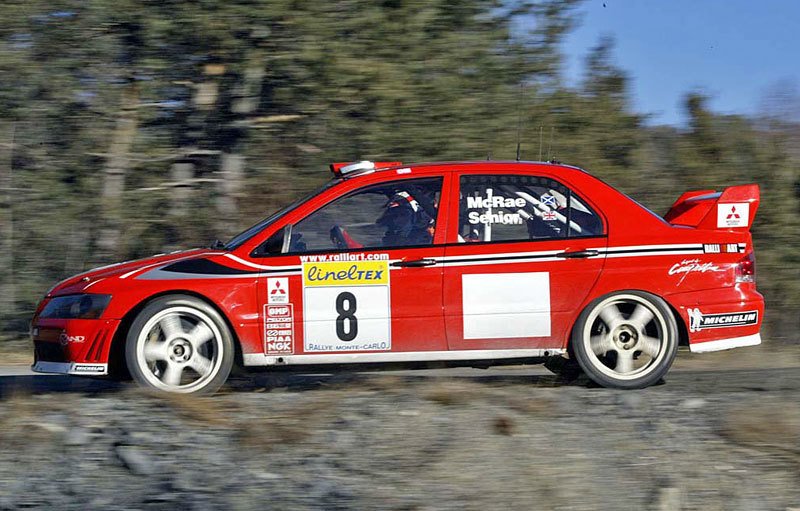 Mitsubishi Lancer Evolution VII WRC (2001–2003)