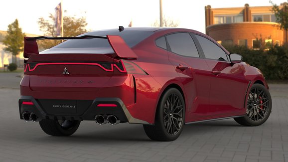 Nadšenec si vysnil nové Mitsubishi Lancer Evo. Co na jeho vizi říkáte?